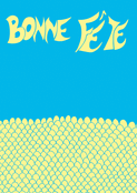 Bonne f&ecirc;te graphique et color&eacute;e